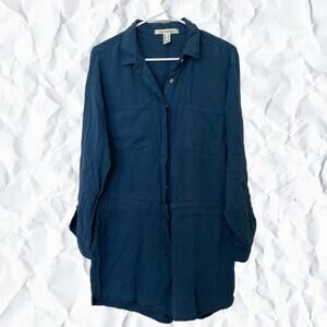 Life in Progress (bought at Forever 21) blue romper - large